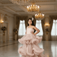 Girls Champagne Gown length Party dress M232201