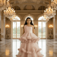 Girls Champagne Gown length Party dress M232201