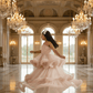 Girls Champagne Gown length Party dress M232201