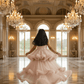 Girls Champagne Gown length Party dress M232201