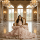 Girls Champagne Gown length Party dress M232201