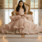 Girls Champagne Gown length Party dress M232201