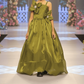 Green Designer Party Wear Gown