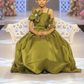 Green Designer Party Wear Gown