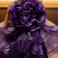 Girls purple knee length Casual frock M240053
