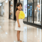Girls premium skirt and top clothing set-M250021