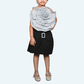 Girls premium skirt and top clothing set-M250018
