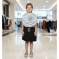 Girls premium skirt and top clothing set-M250018