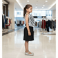 Girls premium skirt and top clothing set-M250018