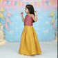 Girls Gold Party Dress