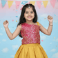 Girls Gold Party Dress