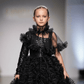 Girls Black Gown length dress M230901