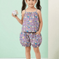 purple cotton co ord set M260019