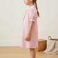 Pink cotton frock M260020
