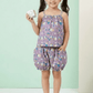 purple cotton co ord set M260019