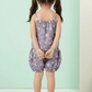 purple cotton co ord set M260019