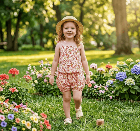 white cotton co ord set M260022