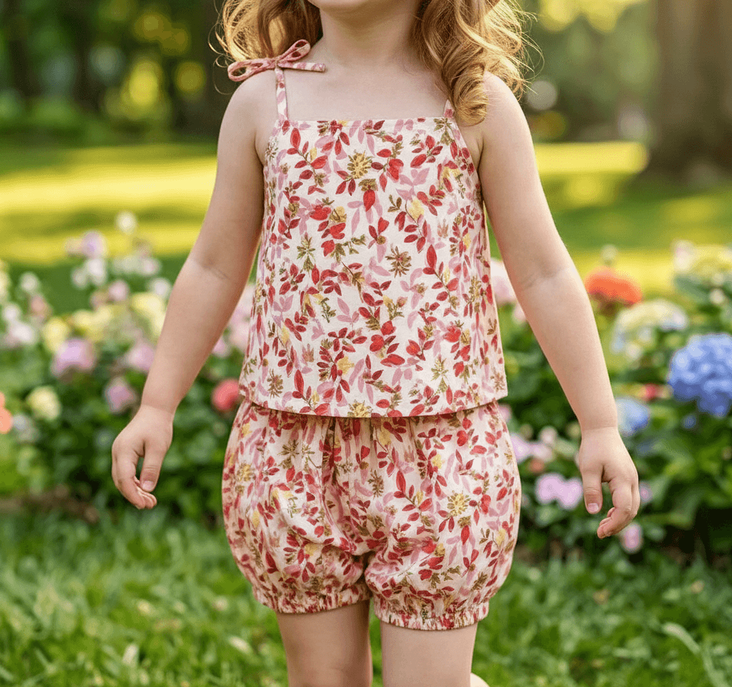 white cotton co ord set M260022