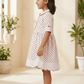 white cotton frock M260026