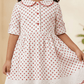 white cotton frock M260026