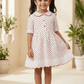 white cotton frock M260026