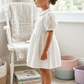 White cotton frock M260027