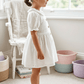 White cotton frock M260027