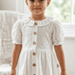 White cotton frock M260027