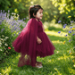 wine party frock for girls-M250026