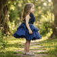 SALE Blue party frock for girls-M250016