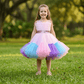 SALE Pink party frock for girls-M250033