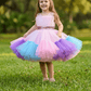 SALE Pink party frock for girls-M250033