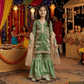 Green jimmy chu sharara set-M250321