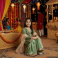 Green jimmy chu sharara set-M250321