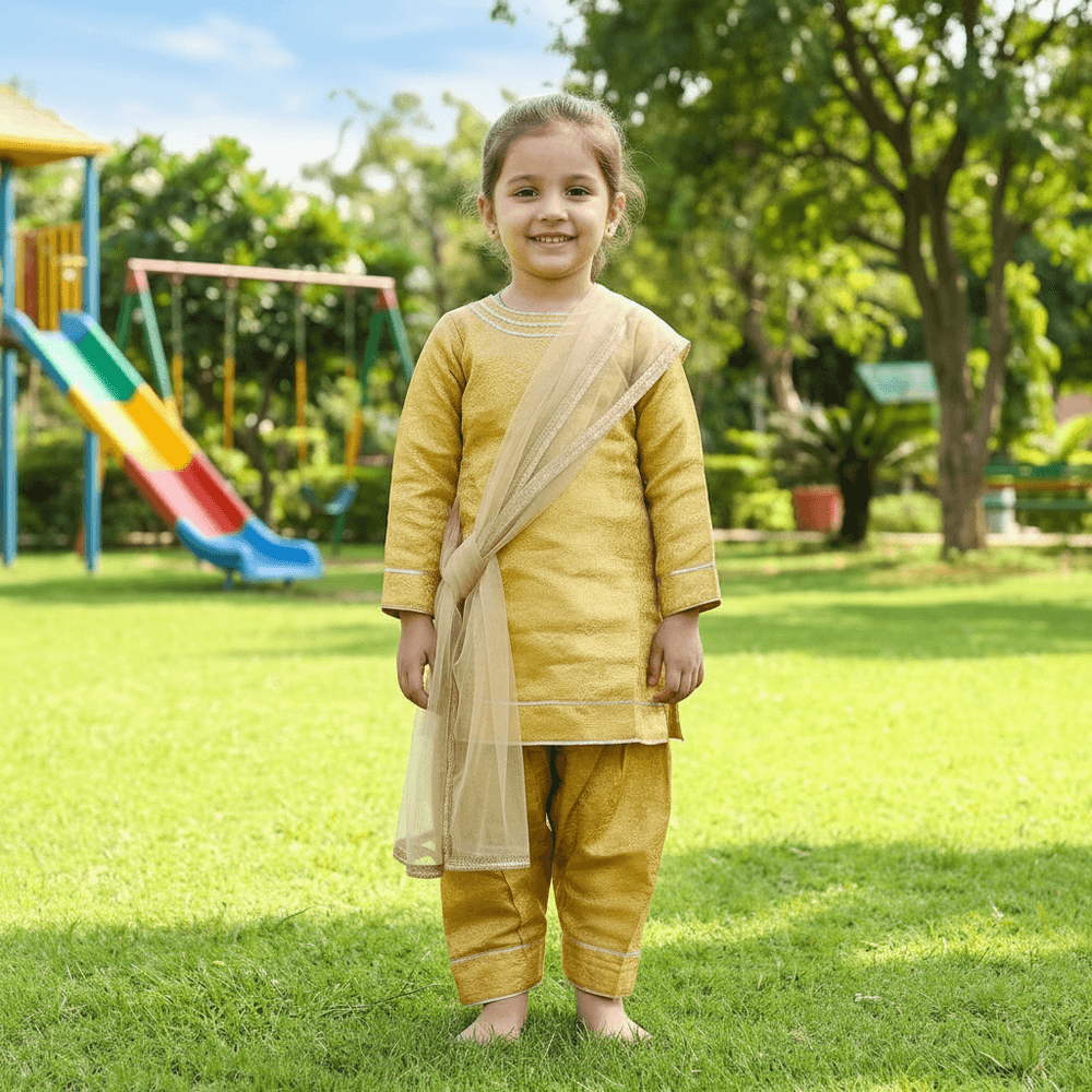 Gold-salwar-suit- set-M250326