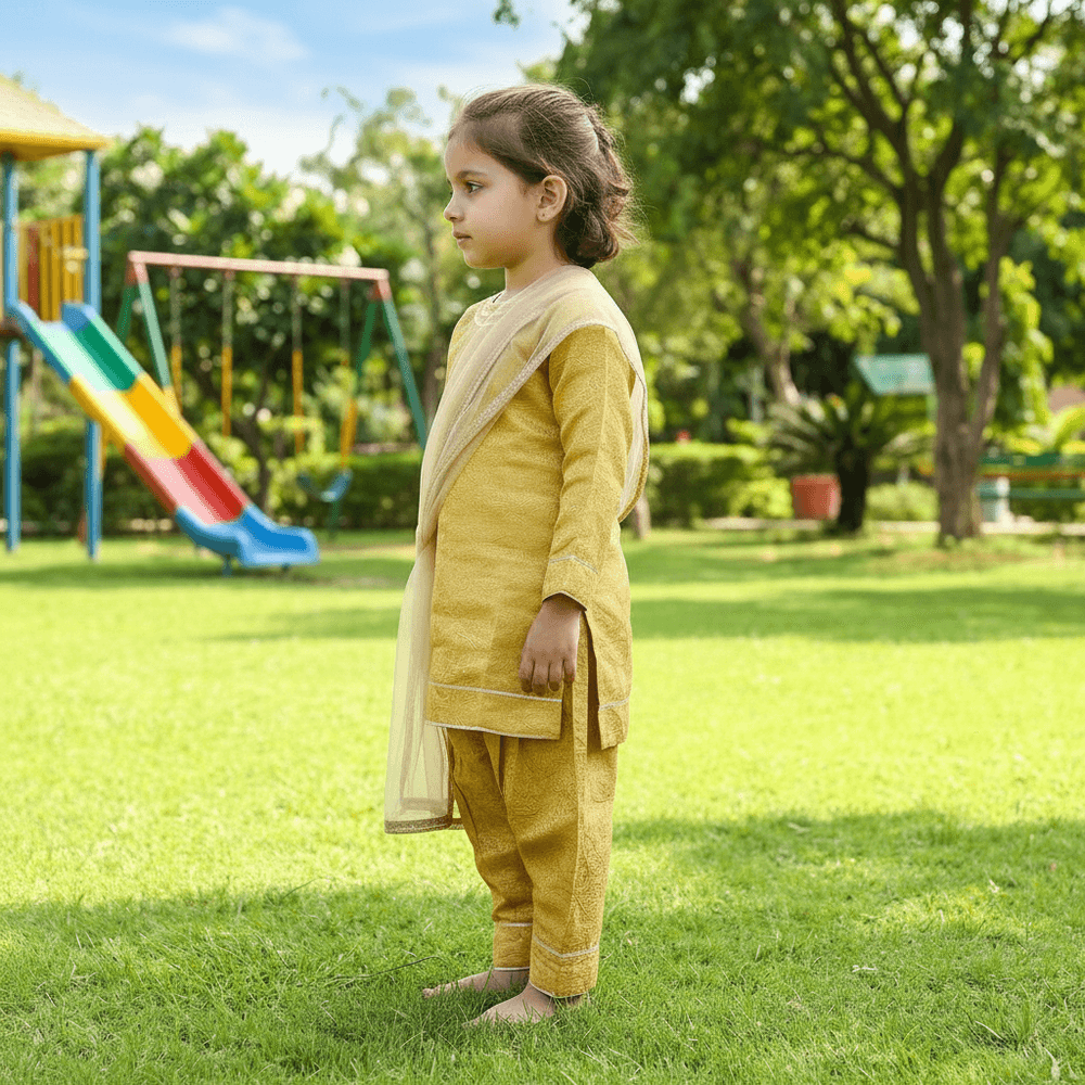 Gold-salwar-suit- set-M250326