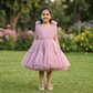 SALE Childrens Party Dresses purple frock m250112