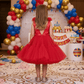 SALE Childrens Party Dresses magenta frock m250111