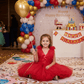 SALE Childrens Party Dresses magenta frock m250111