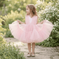 SALE Childrens Party Dresses pink frock m250110