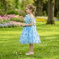 SALE Blueparty frock for girls-M250119