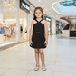 black skirt & top for girls-M250129