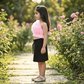 pink skirt & top for girls-M250133