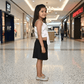 White skirt & top for girls-M250135