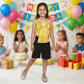 yellow skirt & top for girls-M250136