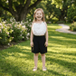Black cord-set for girls-M250138