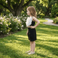Black cord-set for girls-M250138