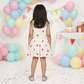 Off white skirt & top for girls-M250140