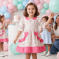 white cotton frock M260030