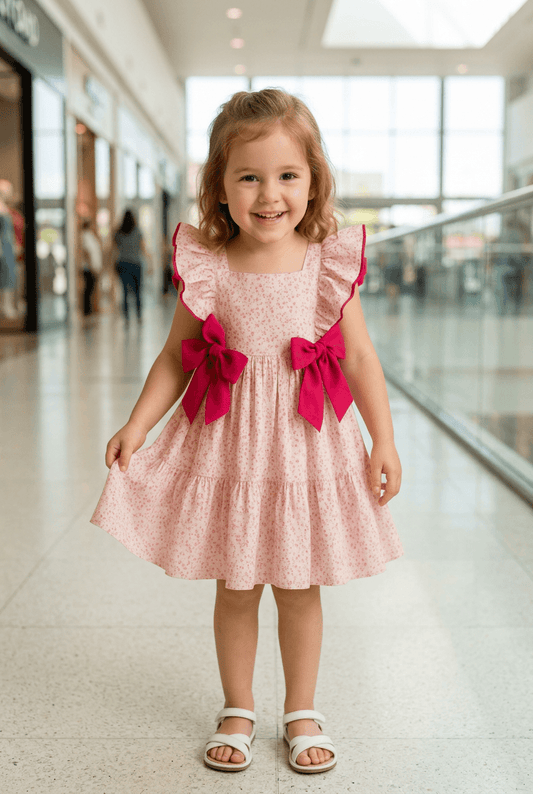 white cotton frock M260029